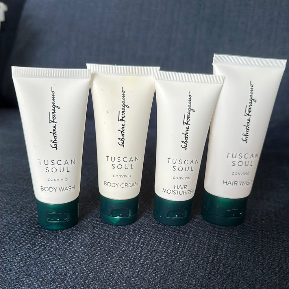 Unopened Salvatore Ferragamo Tuscan Soul Convivio Set